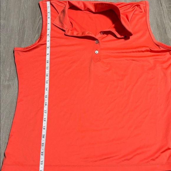 Peter Millar Bright Coral Performance Polo - Picture 4 of 4